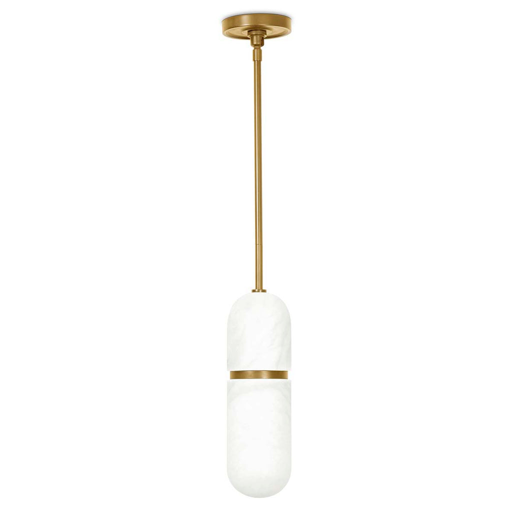 Regina Andrew Salon Pendant (Natural Brass)