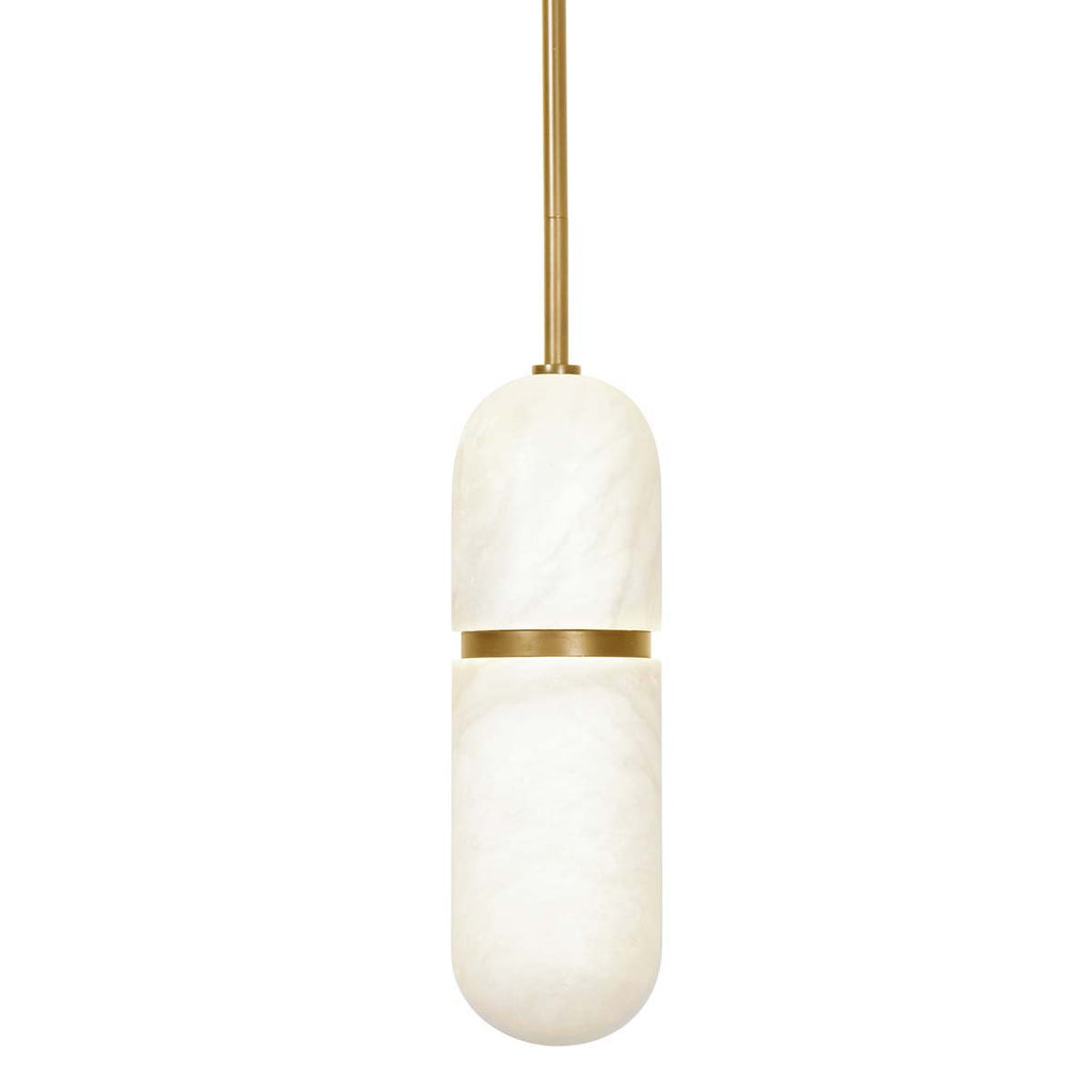 Regina Andrew Salon Pendant (Natural Brass)