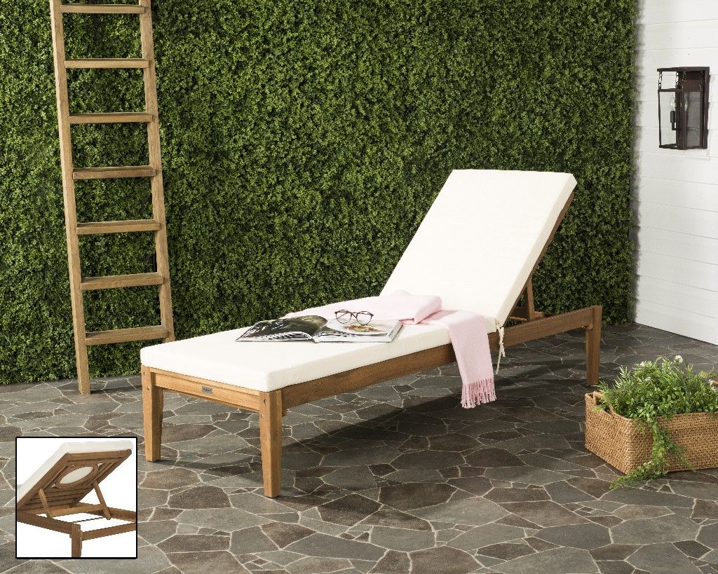 Safavieh Montclair Sunlounger - Natural/Beige