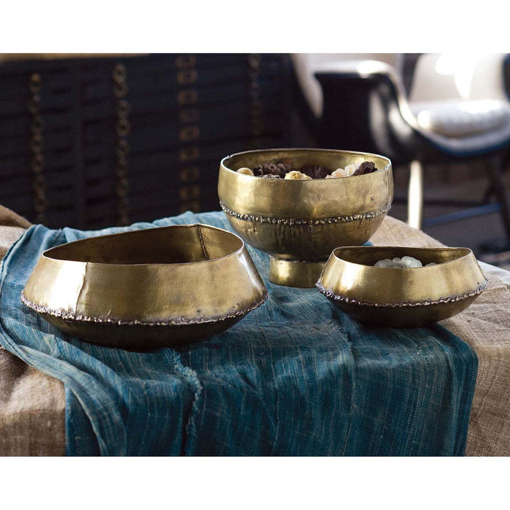 Regina Andrew Bedouin Bowl Platform (Brass)