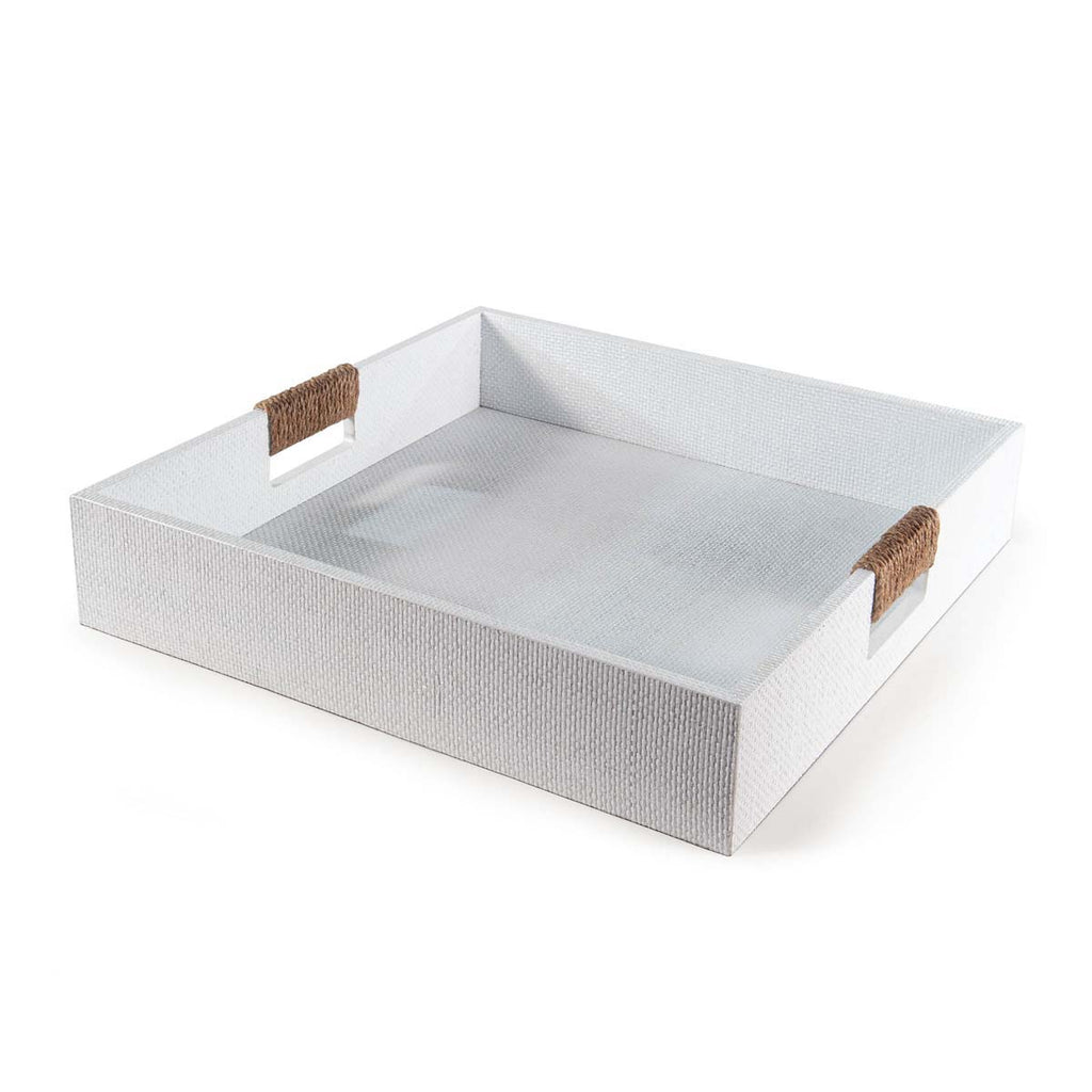 Regina Andrew Logia Square Tray Large (White)