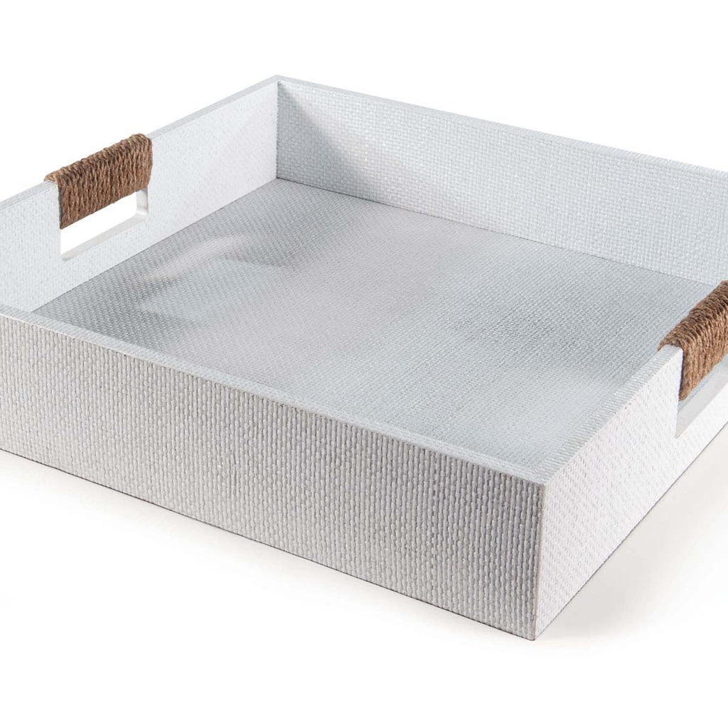 Regina Andrew Logia Square Tray Large (White)