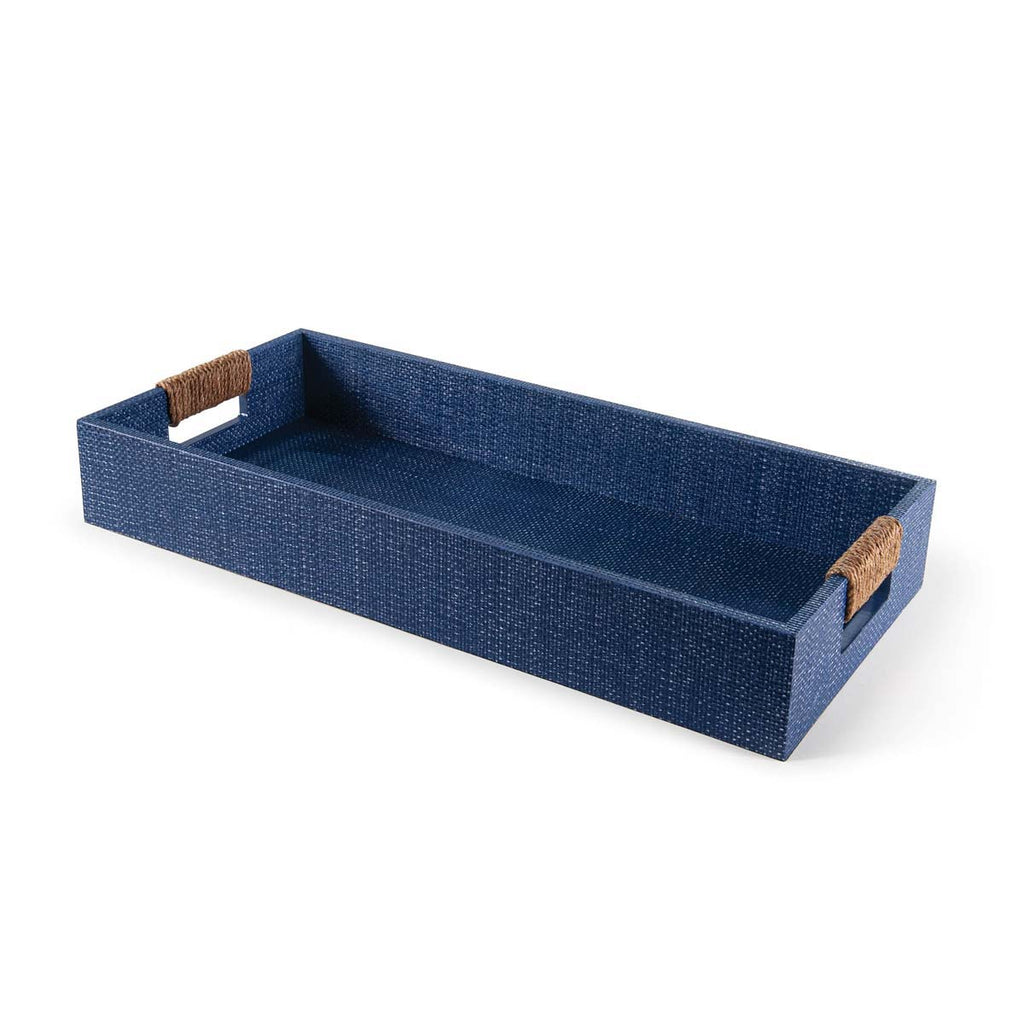 Regina Andrew Logia Rectangle Tray Small (Indigo)