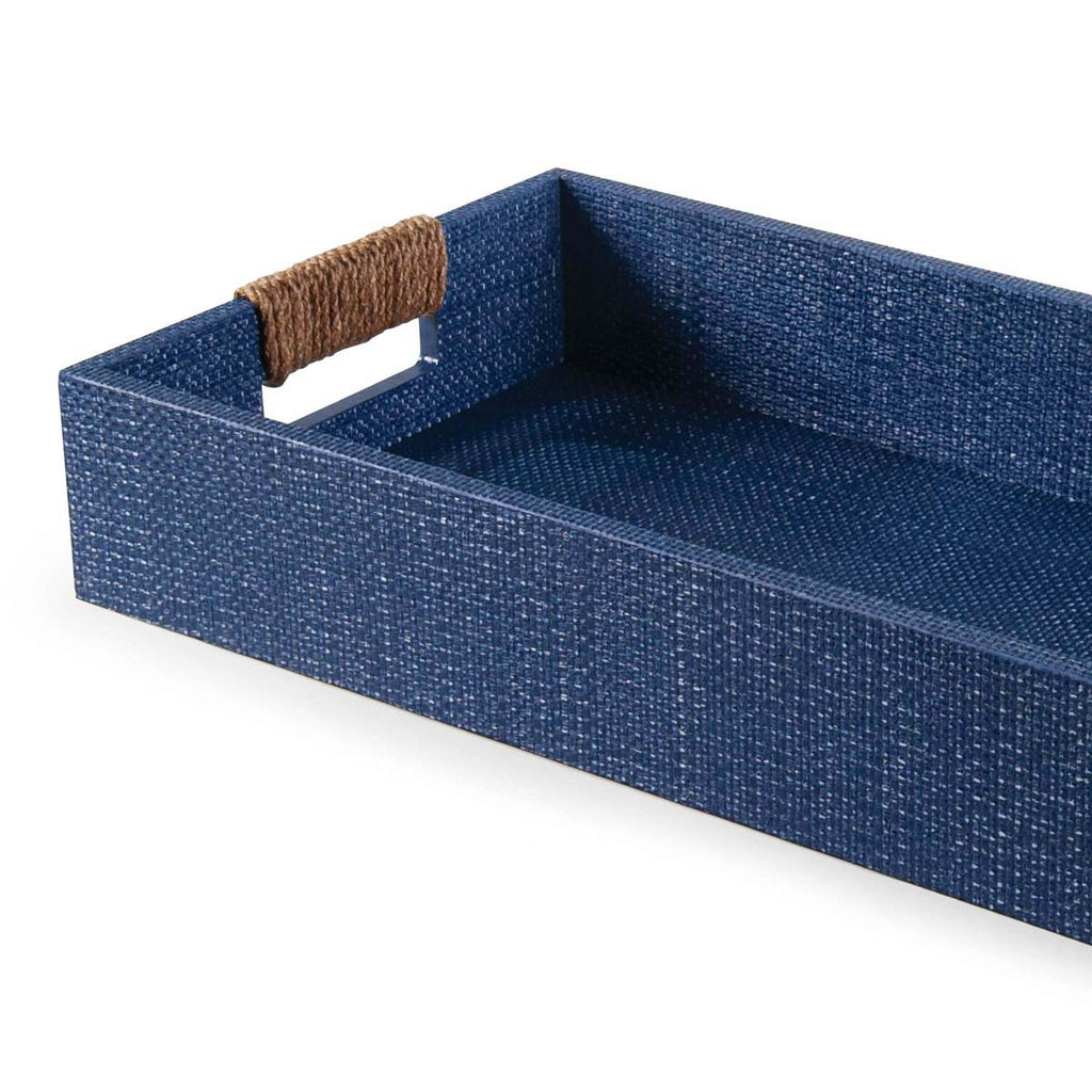 Regina Andrew Logia Rectangle Tray Small (Indigo)