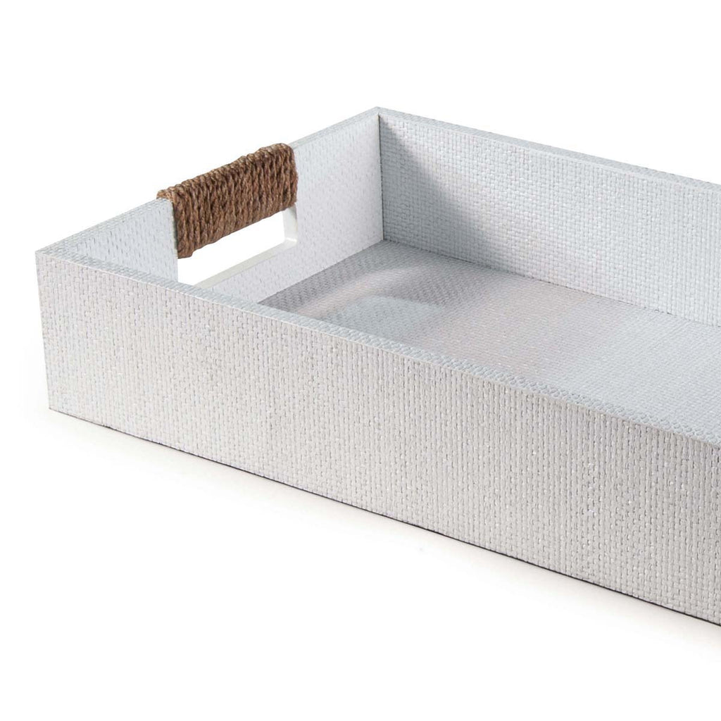 Regina Andrew Logia Rectangle Tray Small (White)