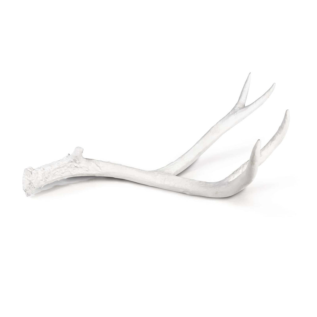 Regina Andrew Antler Objet Large (White)