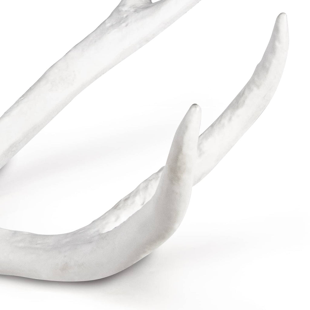 Regina Andrew Antler Objet Large (White)