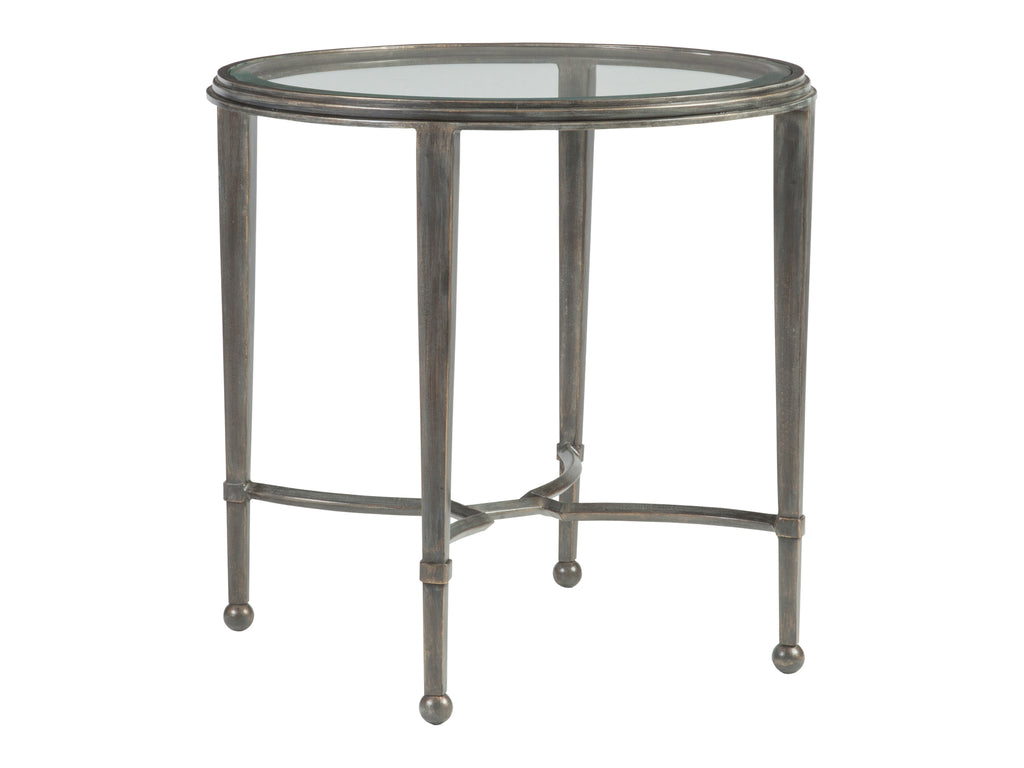 Sangiovese Round End Table | Artistica Home - 01-2011-950-44