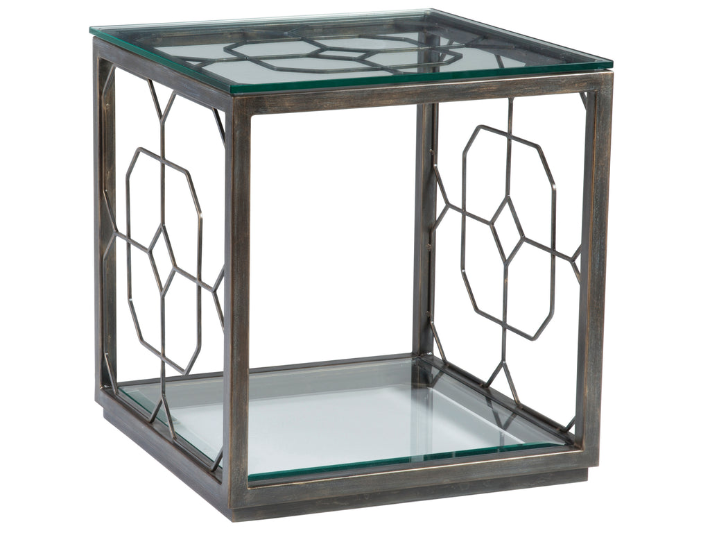 Honeycomb Square End Table | Artistica Home - 01-2056-957-44