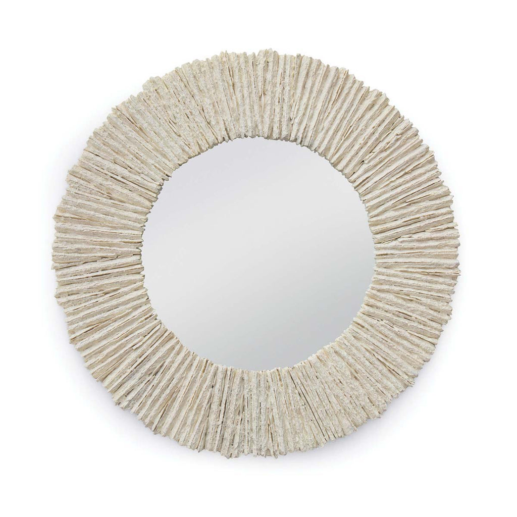 Regina Andrew Slate Mirror Round (Natural)