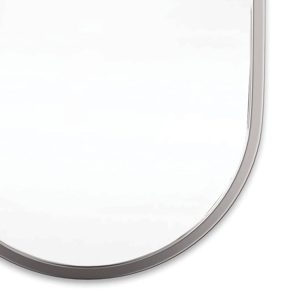 Regina Andrew Canal Mirror (Polished Nickel)