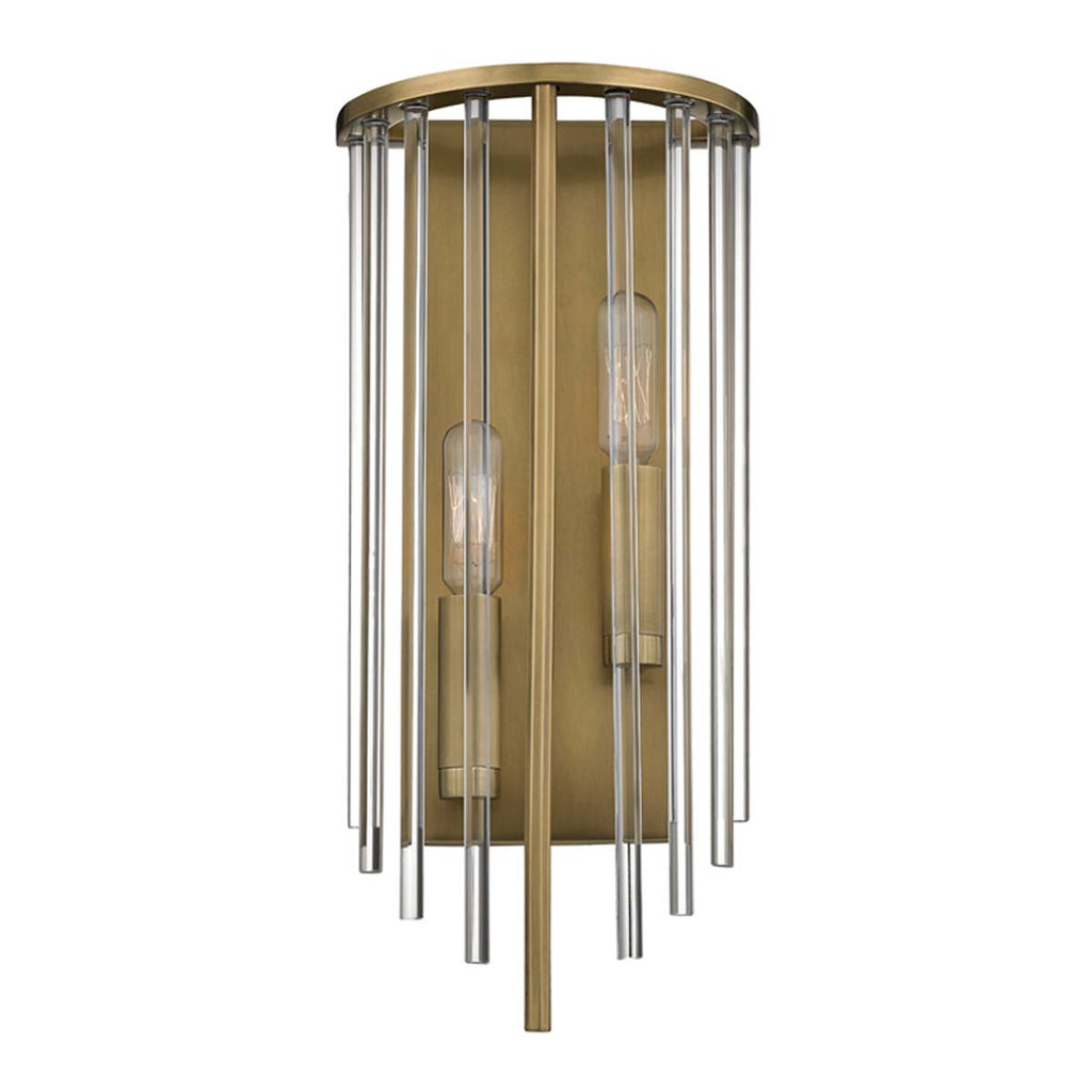 Hudson Valley Lighting 2 Light Wall Sconce - Brass