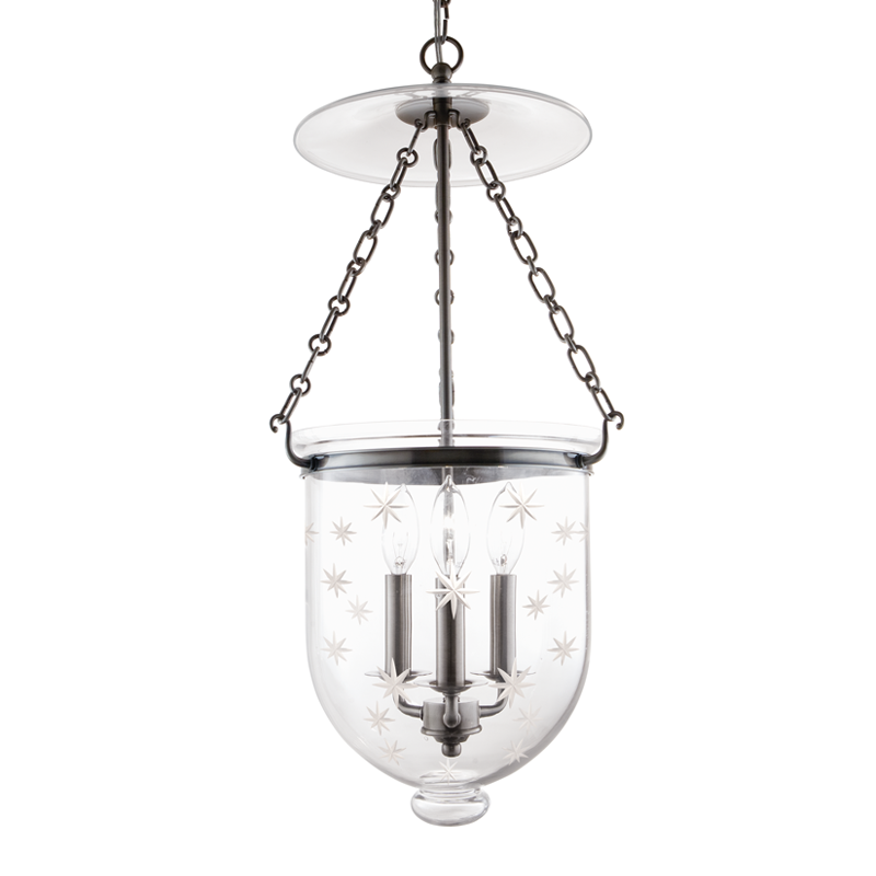 Hudson Valley Lighting 3 Light Pendant - Historic Nickel