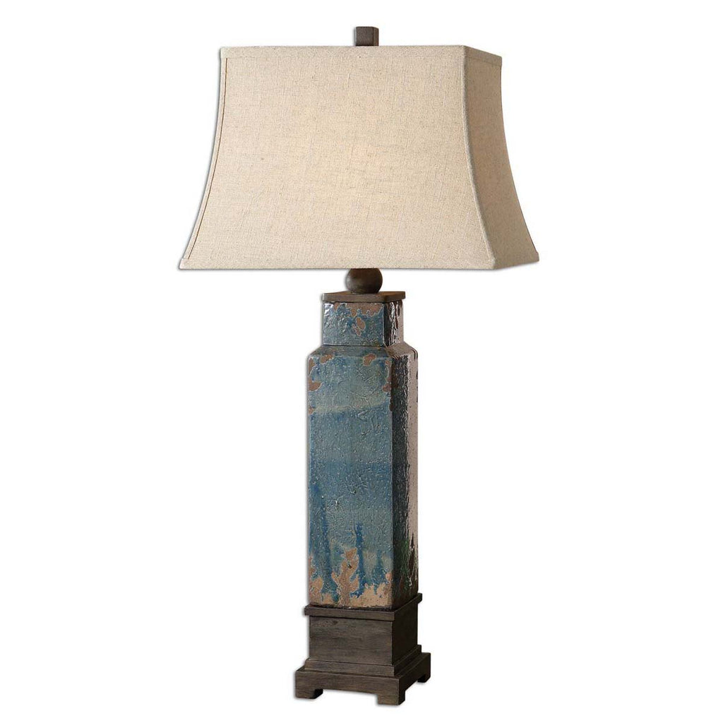 Uttermost Soprana Blue Table Lamp