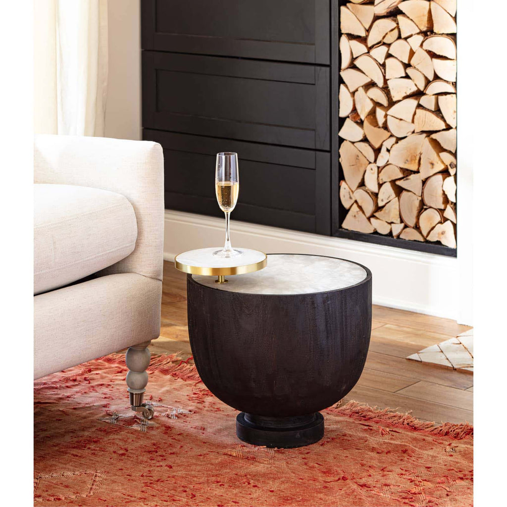 Regina Andrew Theo Accent Table (Ebony)