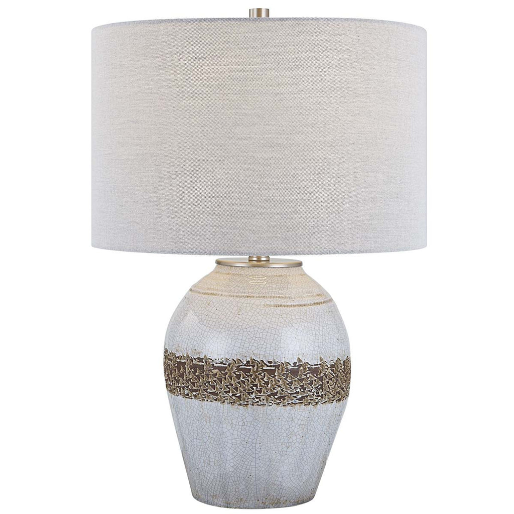 Uttermost Poul Crackled Table Lamp