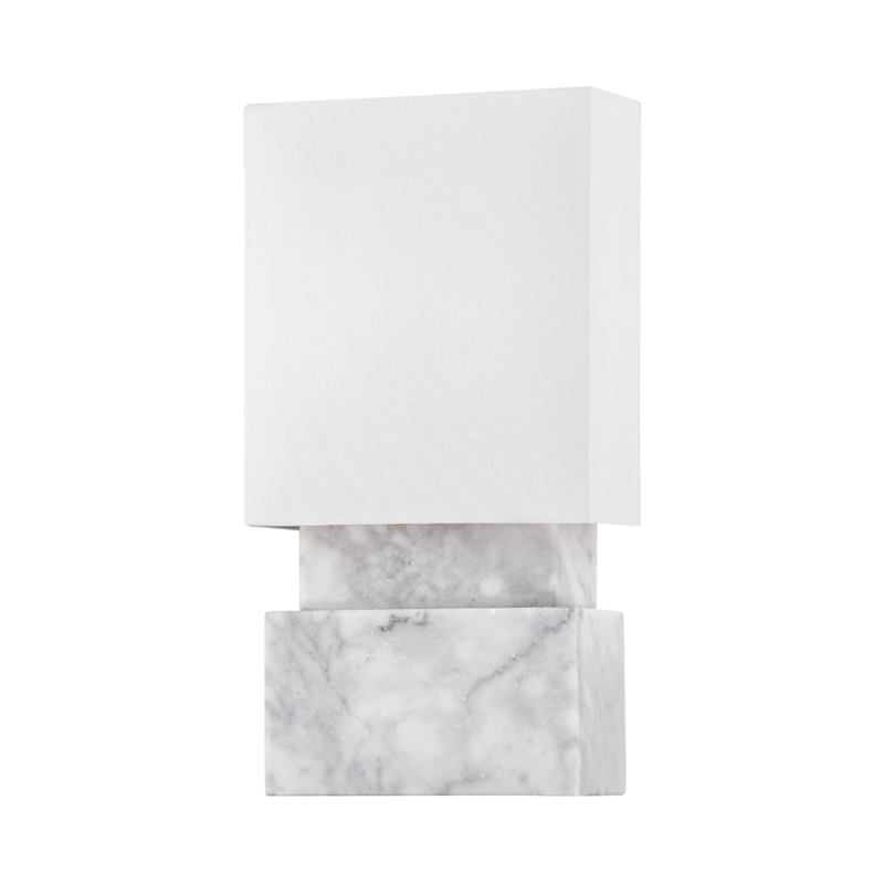 Hudson Valley Lighting 2 Light Wall Sconce - White Marble