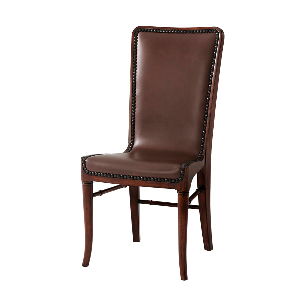 Leather Sling Dining Chair | Theodore Alexander - 4000-485.0AAC