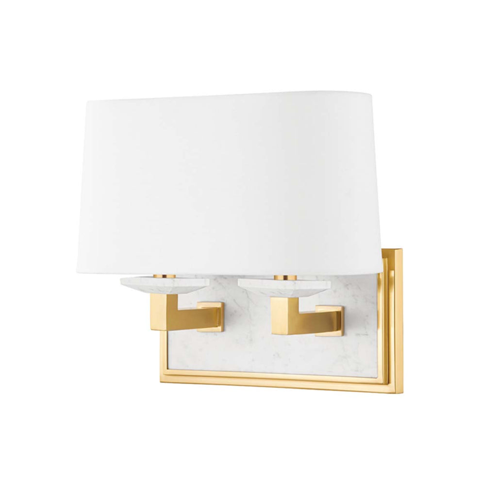 Hudson Valley Lighting 2 Light Bath Bracket - Brass