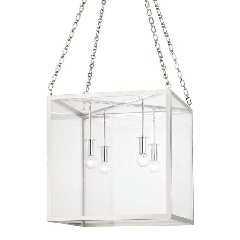 Hudson Valley Lighting 4 Light Medium Pendant - Polished Nickel