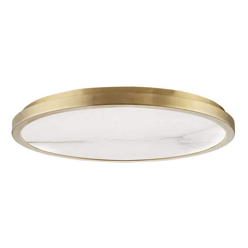 Hudson Valley Lighting 24 Led Flush Mount - Aged Brass