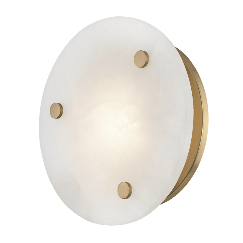 Hudson Valley Lighting Medium Led Flush Mount - Aged Brass