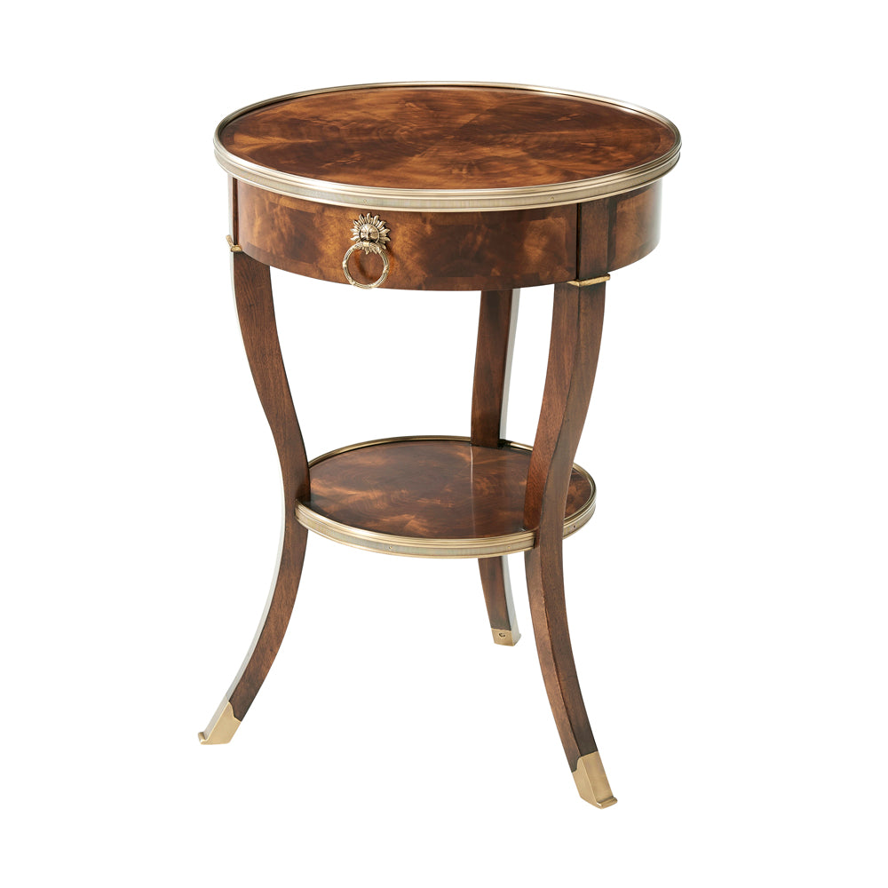 Around in Circles Side Table | Theodore Alexander - 5005-355