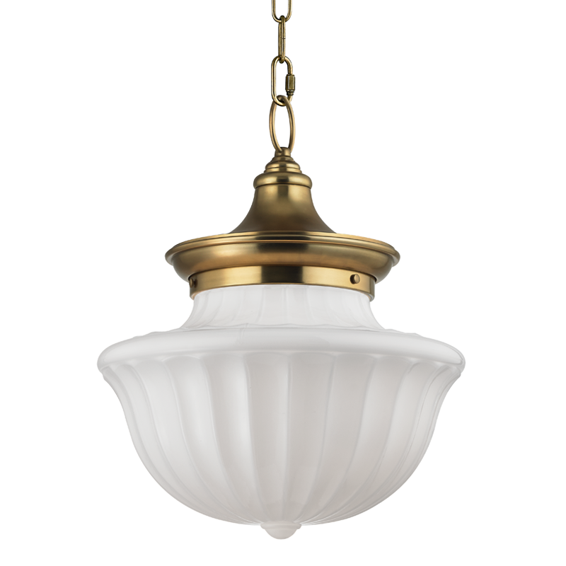 Hudson Valley Lighting 2 Light Large Pendant - Aged Brass