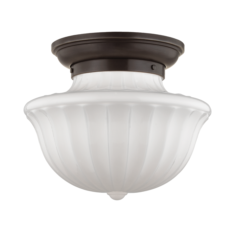 Hudson Valley Lighting 2 Light Large Flush Mount - Old Bronze