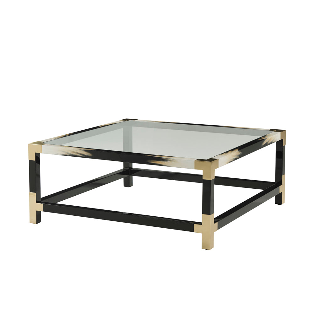 Cutting Edge Squared Cocktail Table | Theodore Alexander - 5102-065