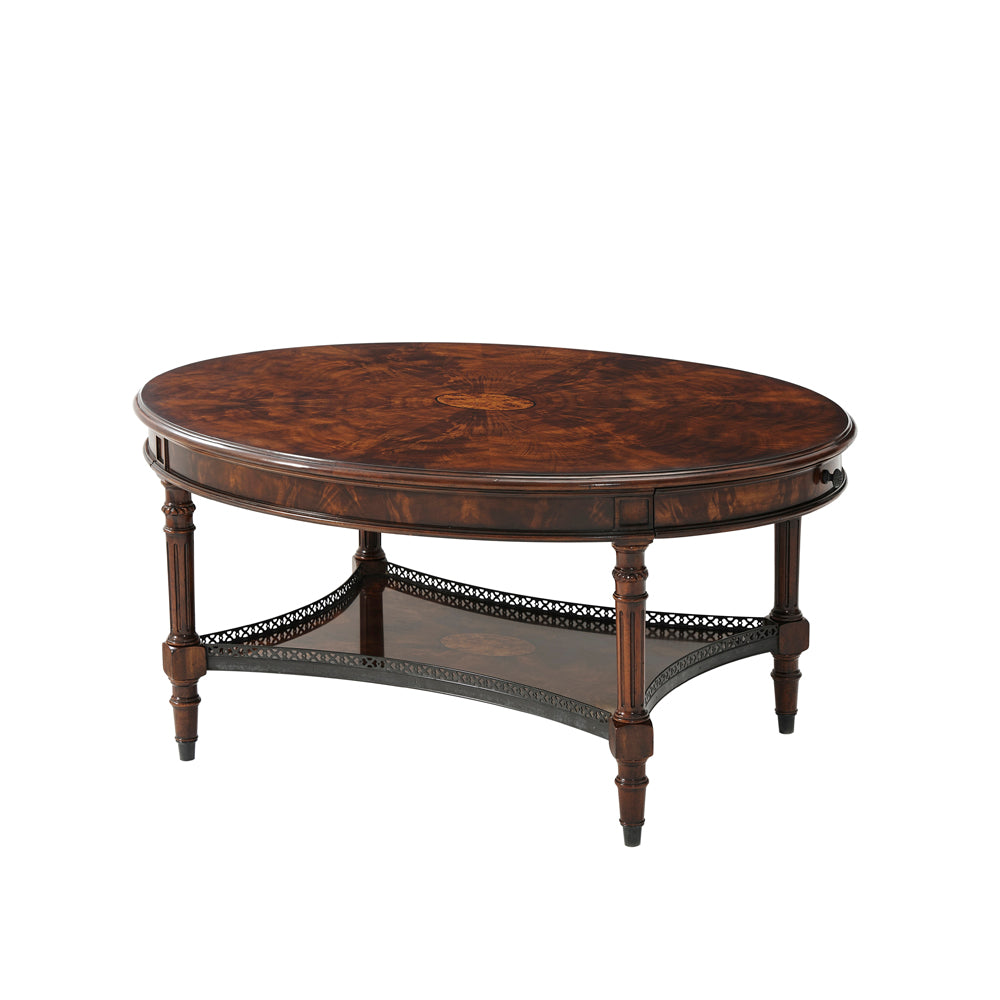 The Galleried Cocktail Table | Theodore Alexander - 5105-138