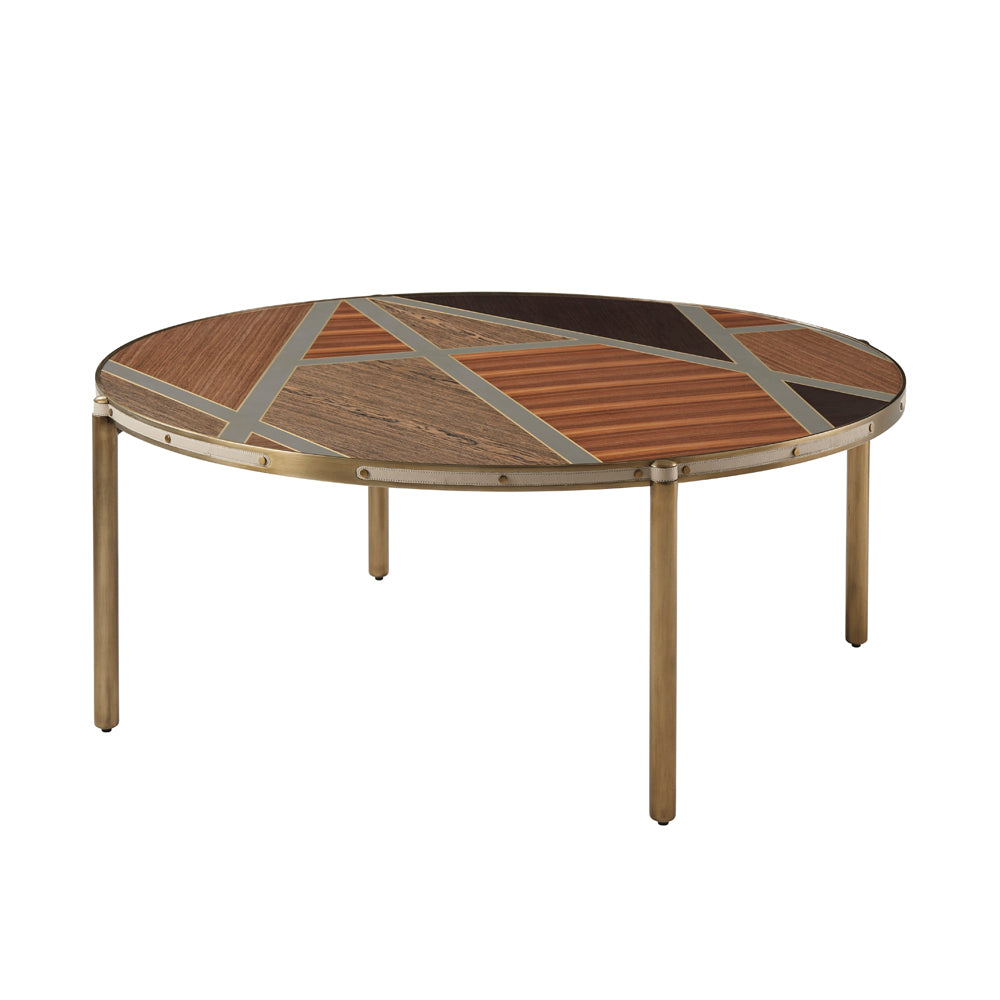 Iconic Round Cocktail Table | Theodore Alexander - 5129-028