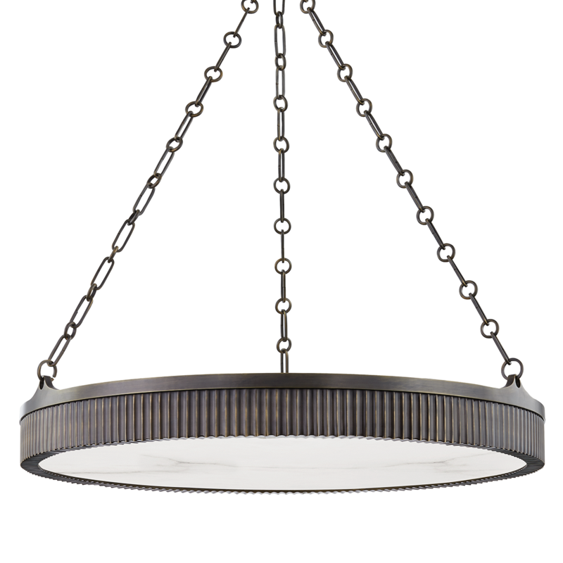 Hudson Valley Lighting 8 Light Pendant - Distressed Bronze