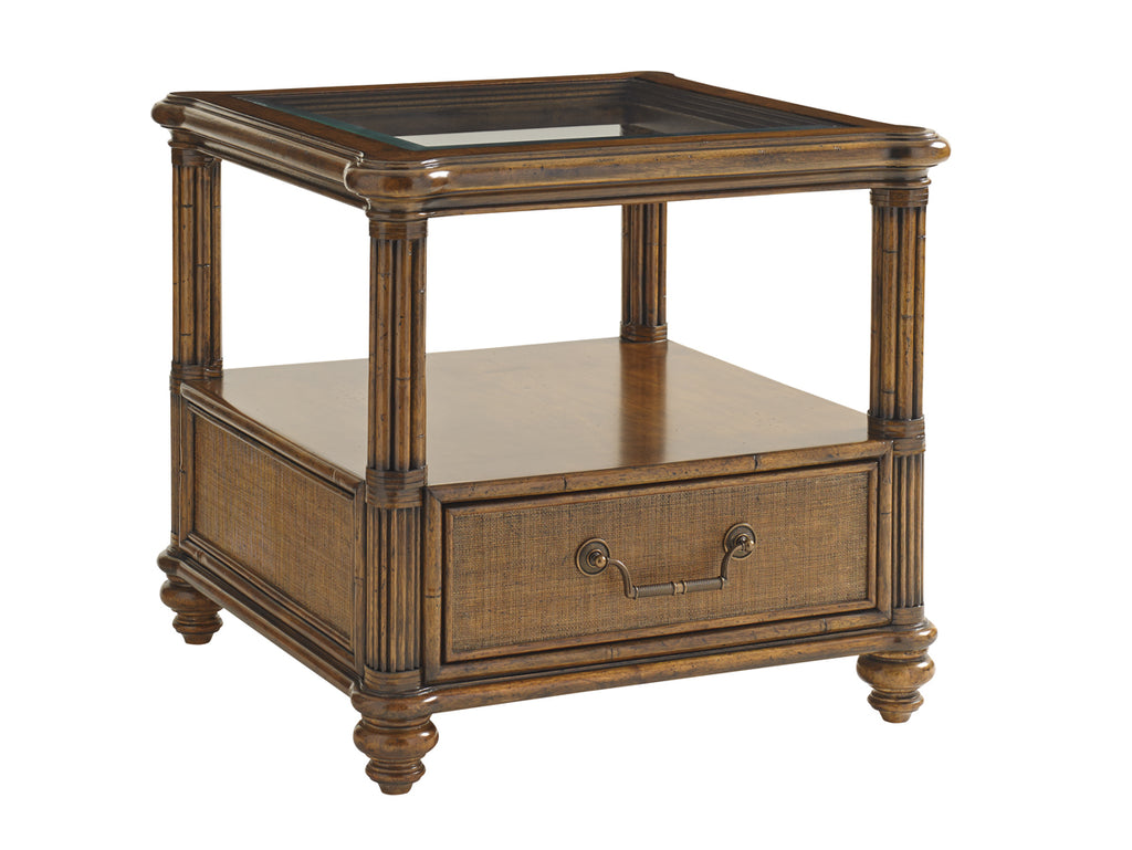 Bimini Square End Table | Tommy Bahama Home - 01-0593-955