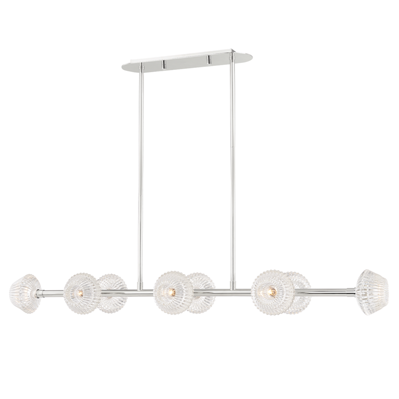 Hudson Valley Lighting 8 Light Island Light - Polished Nickel