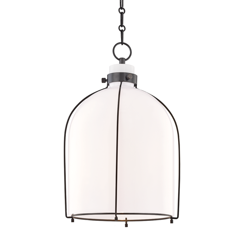 Hudson Valley Lighting 1 Light B Pendant - Old Bronze