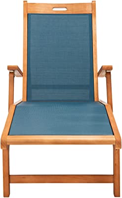Safavieh Kamson Sunlounger - Natural/Navy