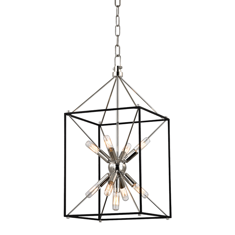 Hudson Valley Lighting 9 Light Pendant - Polished Nickel