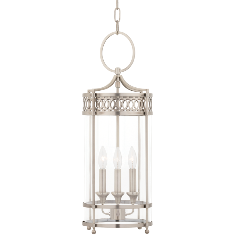 Hudson Valley Lighting 3 Light Pendant - Antique Nickel