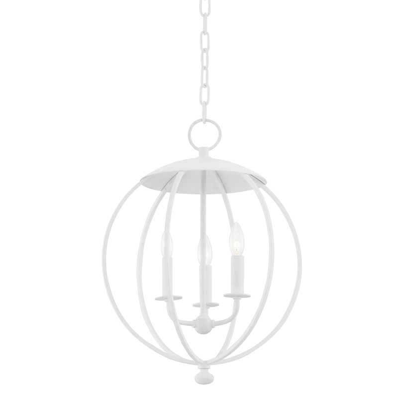 Hudson Valley Lighting 3 Light Pendant - White Plaster