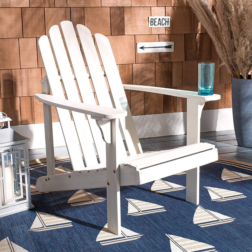 Safavieh Topher Adirondack Chair - White