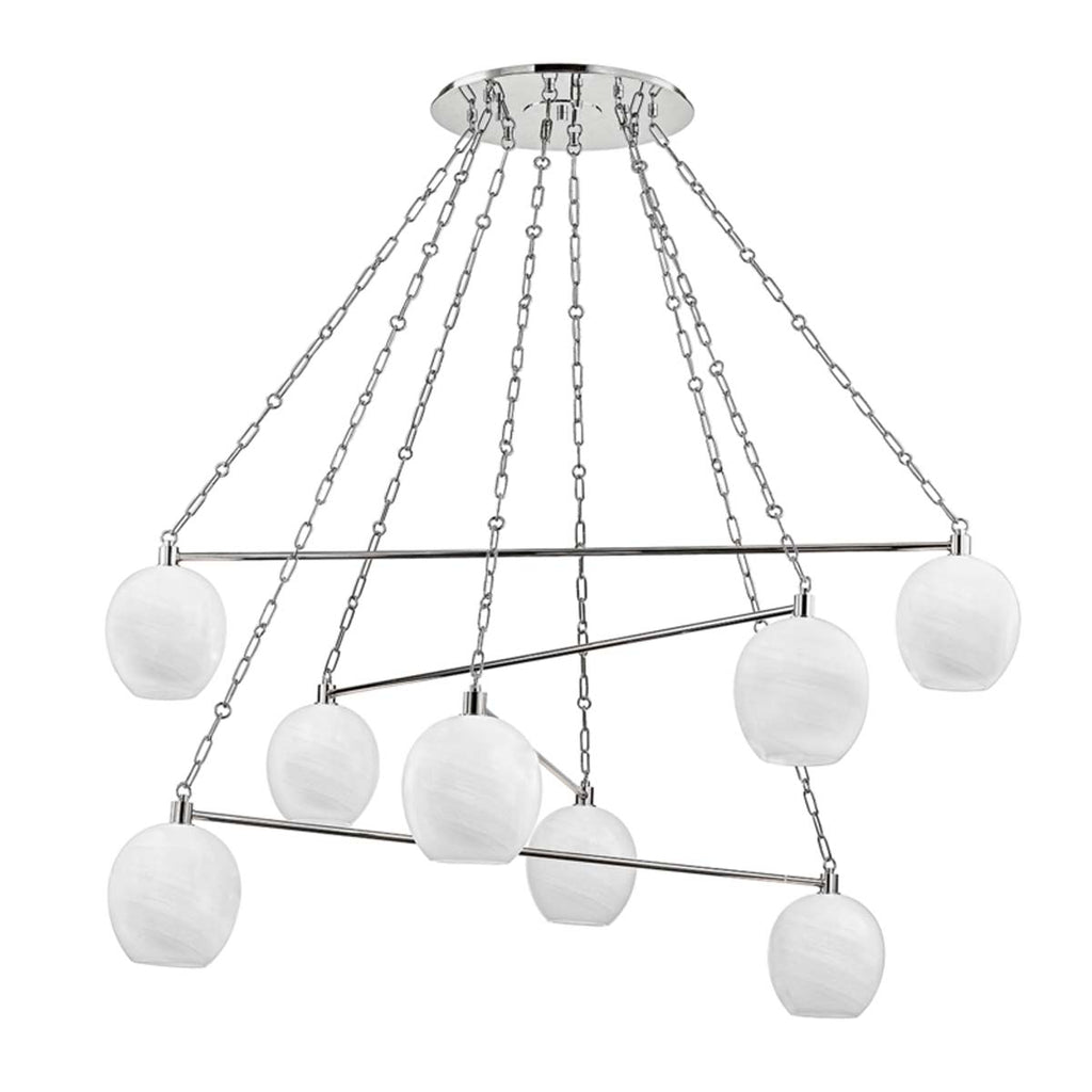 Hudson Valley Lighting 8 Light Chandelier - Polished Nickel