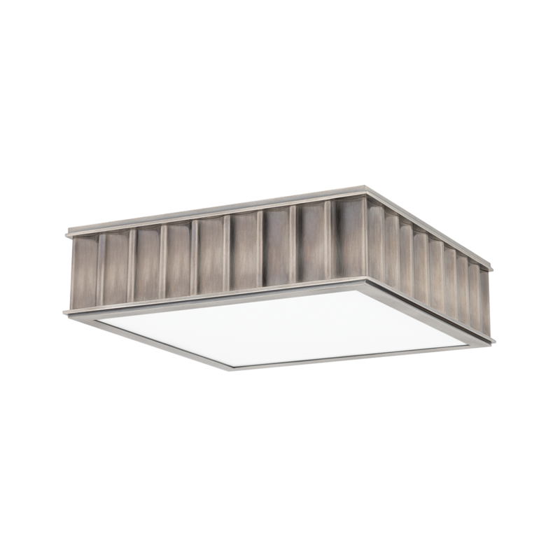 Hudson Valley Lighting 2 Light Flush Mount - Historic Nickel