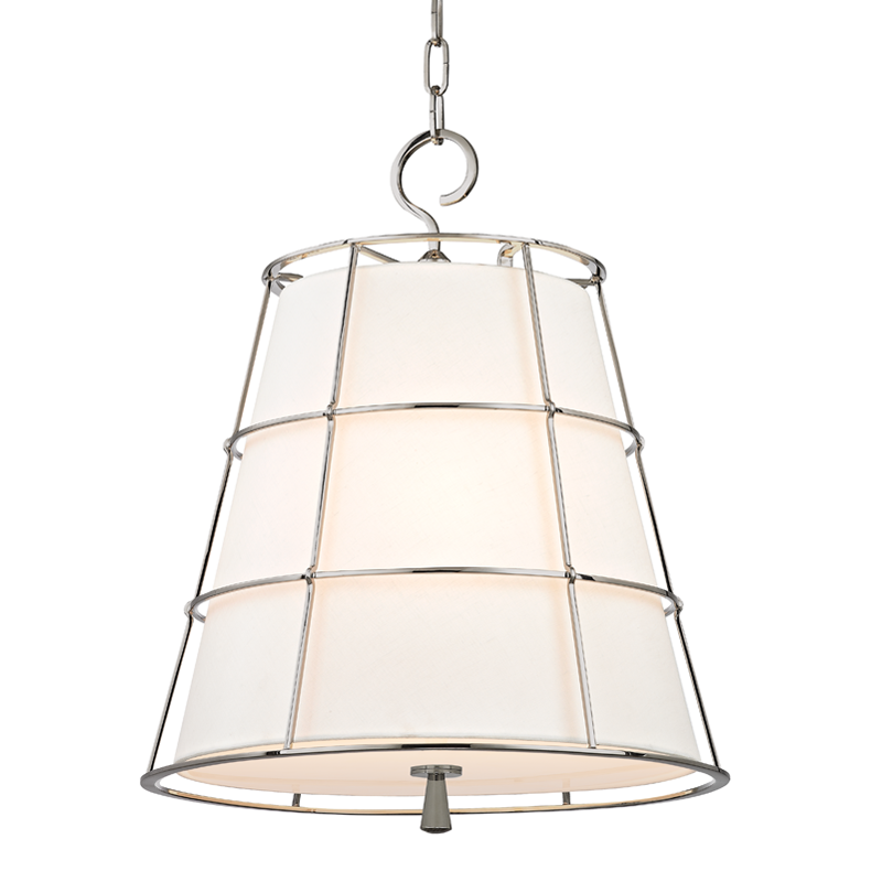 Hudson Valley Lighting 3 Light Pendant - Polished Nickel