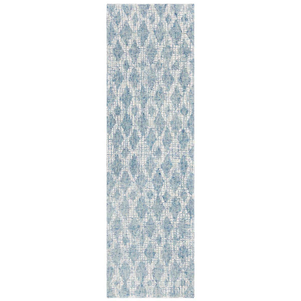 Safavieh Abstract Rug Collection ABT206A - Ivory / Blue