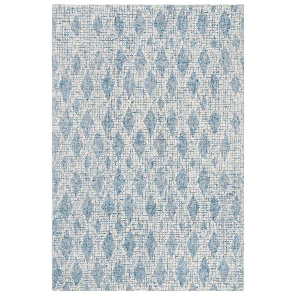 Safavieh Abstract Rug Collection ABT206A - Ivory / Blue