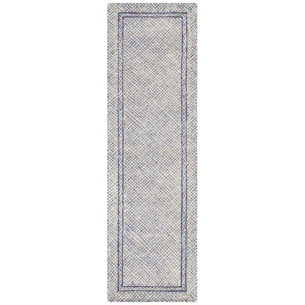 Safavieh Abstract Rug Collection ABT341N - Ivory / Navy