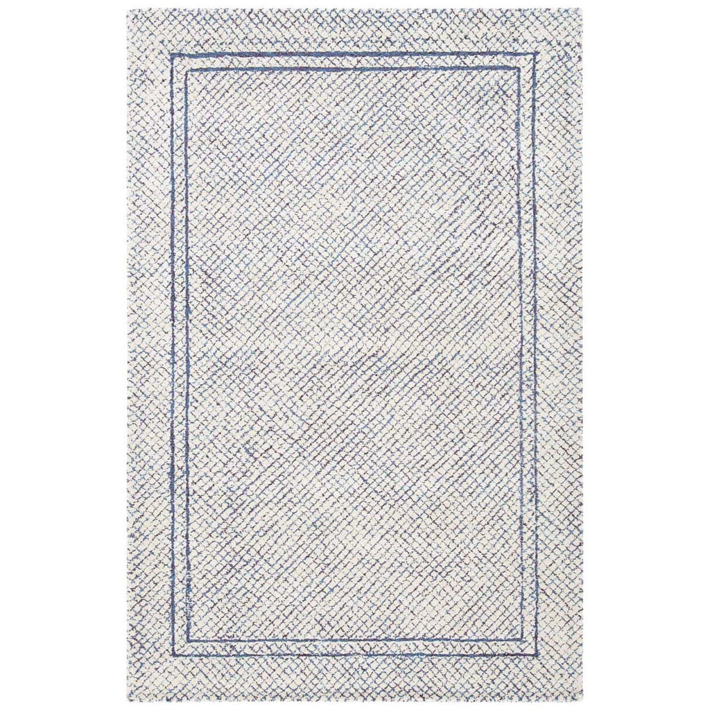 Safavieh Abstract Rug Collection ABT341N - Ivory / Navy