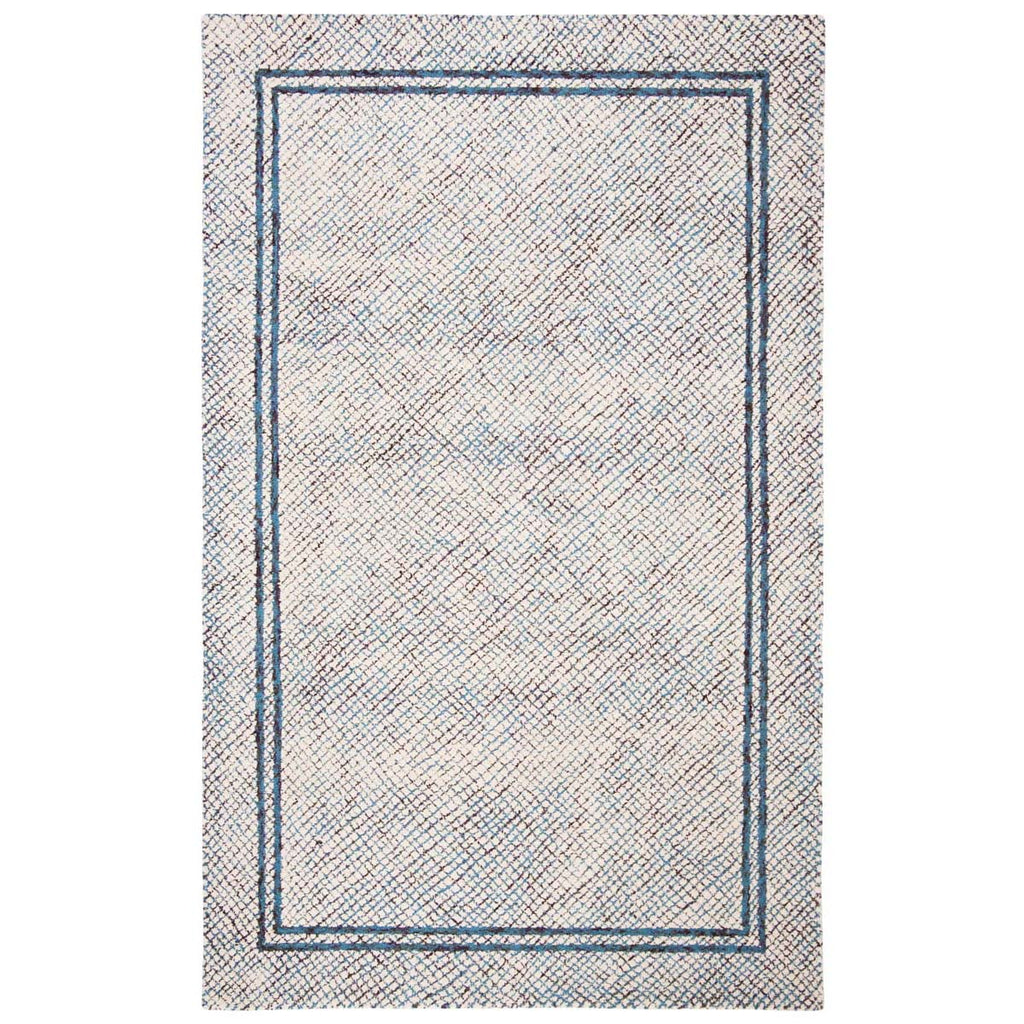 Safavieh Abstract Rug Collection ABT341N - Ivory / Navy