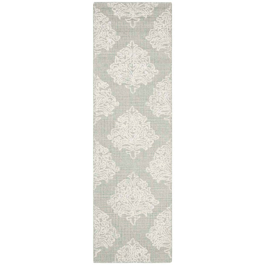 Safavieh Abstract Rug Collection ABT523B - Aqua / Ivory